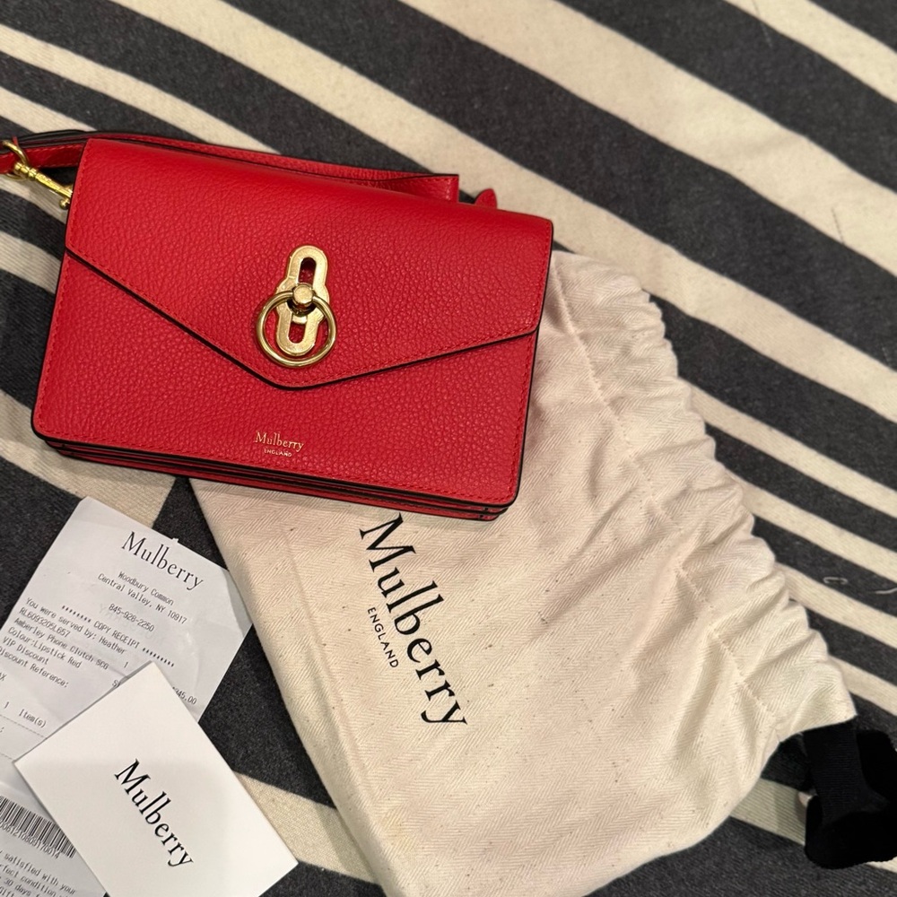 Mulberry Amberley Phone Clutch